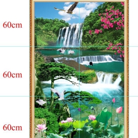 GẠCH TRANH SƠN THỦY HỮU TÌNH - YG2019