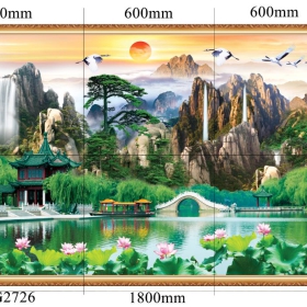 GẠCH TRANH SƠN THỦY HỮU TÌNH - YG2726