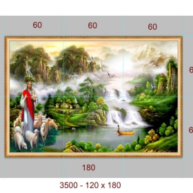 GẠCH TRANH CHÚA GIÊSU - 3500