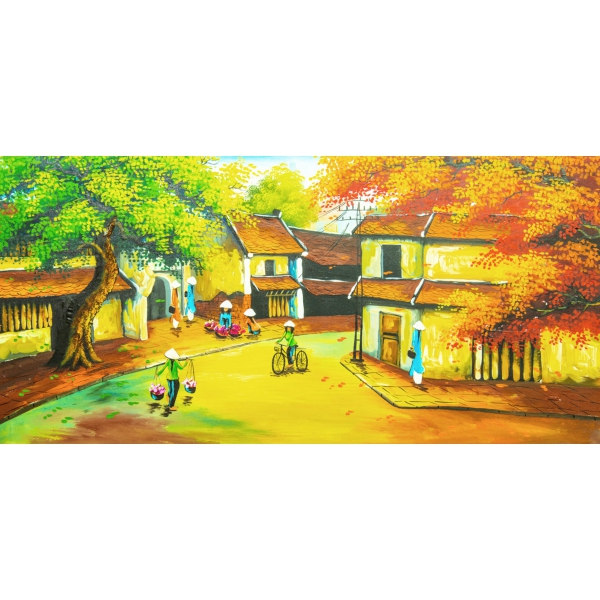 GẠCH TRANH ĐỒNG QUÊ