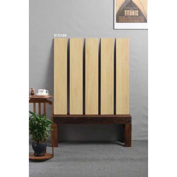 gạch thẻ gỗ nhập khẩu trung quốc, kích thước 15*90, xương đá đồng chất